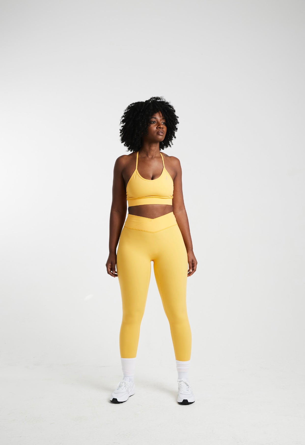 HIGH WAISTED LEGGINGS- SUNSHINE