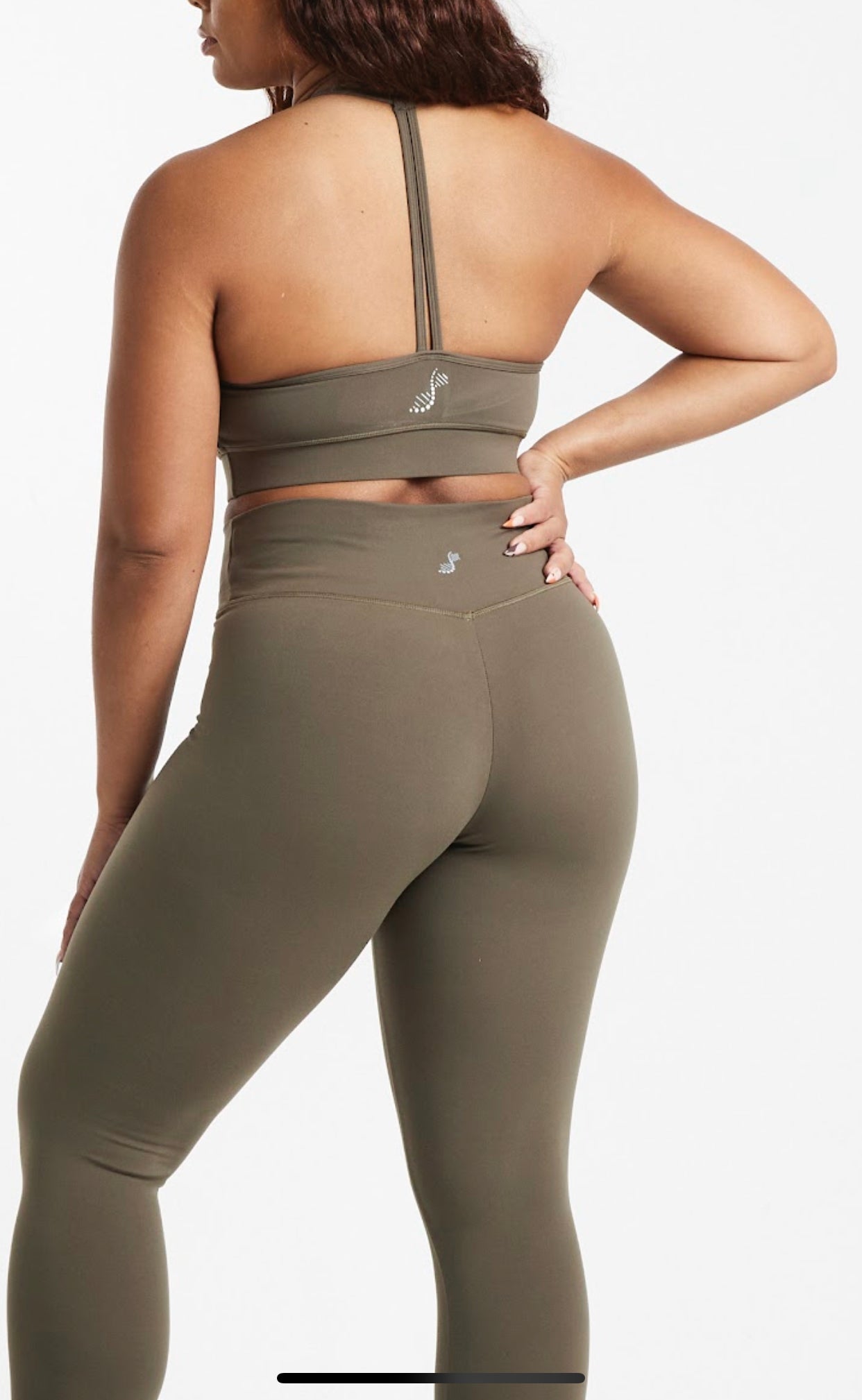 RACERBACK BRA- SAFARI