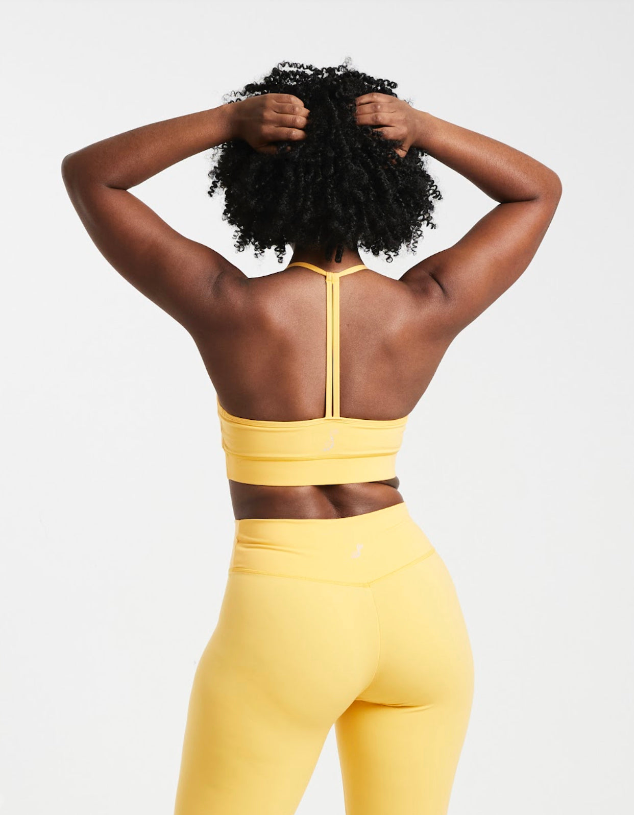 RACERBACK BRA- SUNSHINE