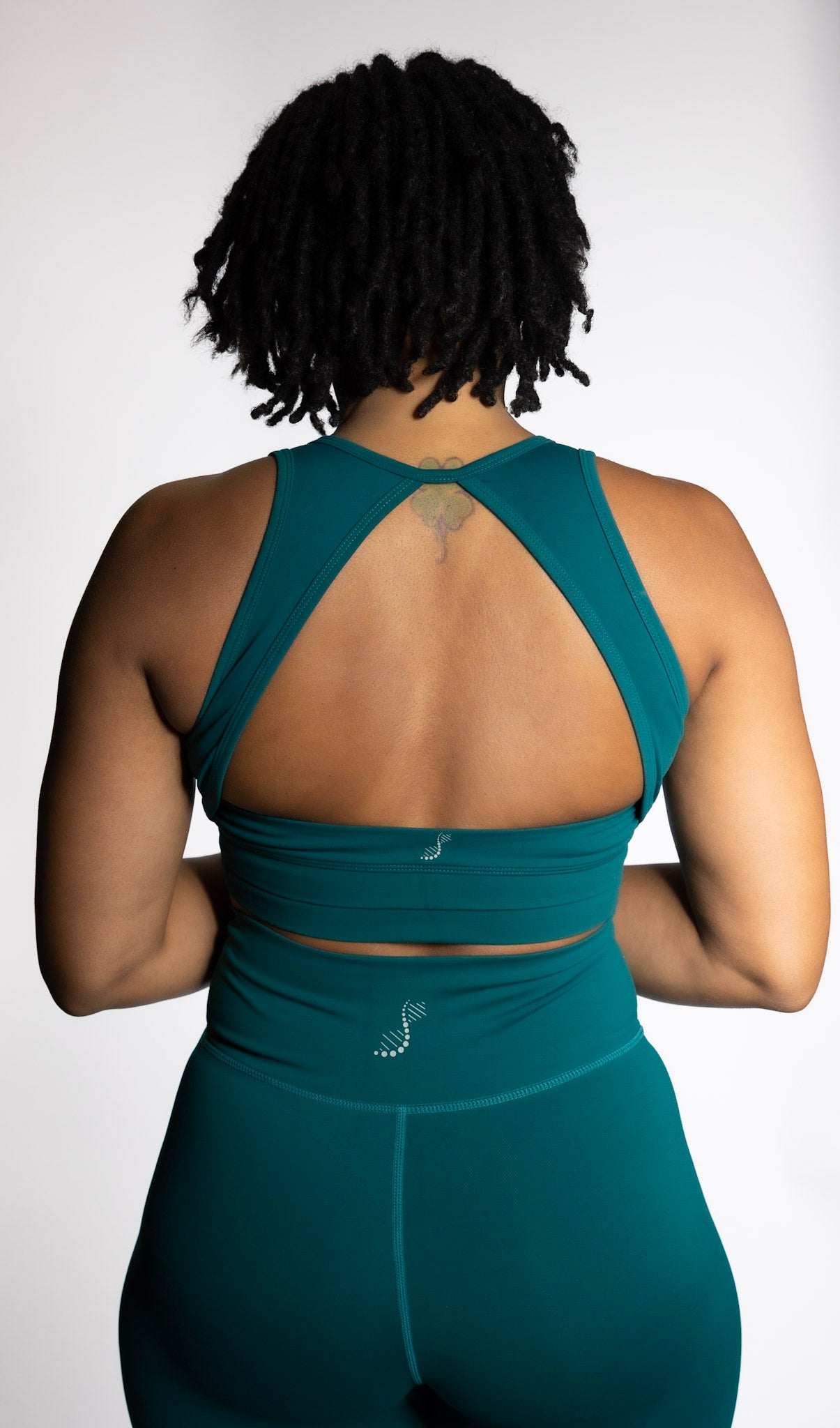 Embrace "Cut-Out" Sports Bra (Teal)