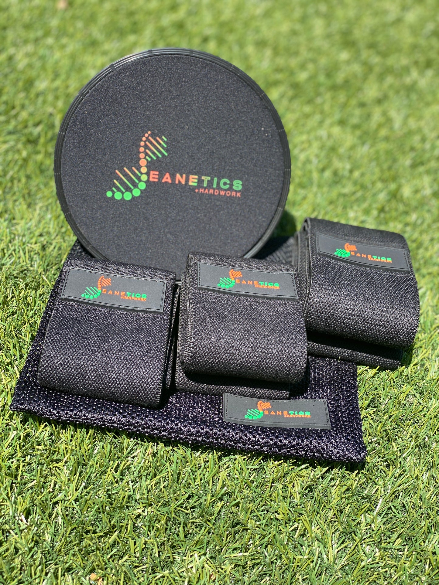 Jeanetics Glute Bands and Sliders set